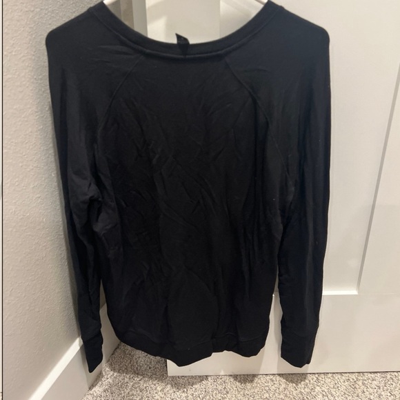 Athleta black hi low black top medium - Picture 2 of 4